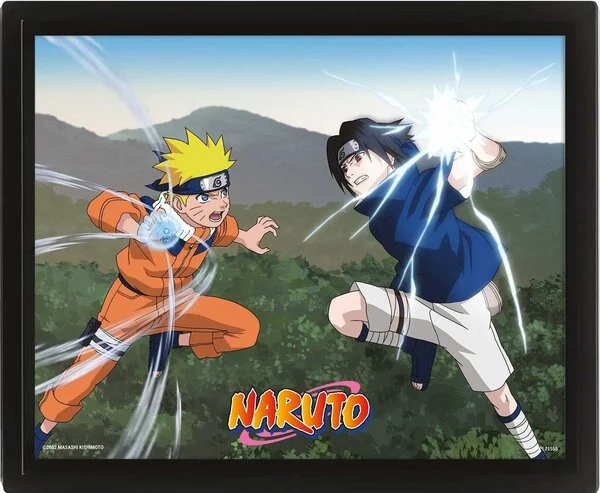 Poster 3D NARUTO A Clash Of Power