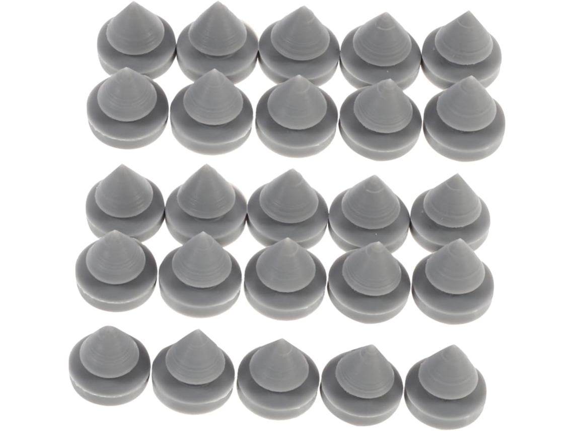 Tehaux 25 Peças De Amortecedores Porta Silicone E Borracha Para Elevador, Com Absorção E Resistência A Altas