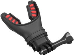Suporte para câmera com clipe, bocal de silicone leve e portátil