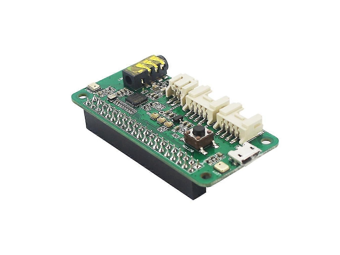 Para Raspberry Pi Speaker Hat com 2 microfones, codec de som de voz inteligente Wm8960 Brilvibera