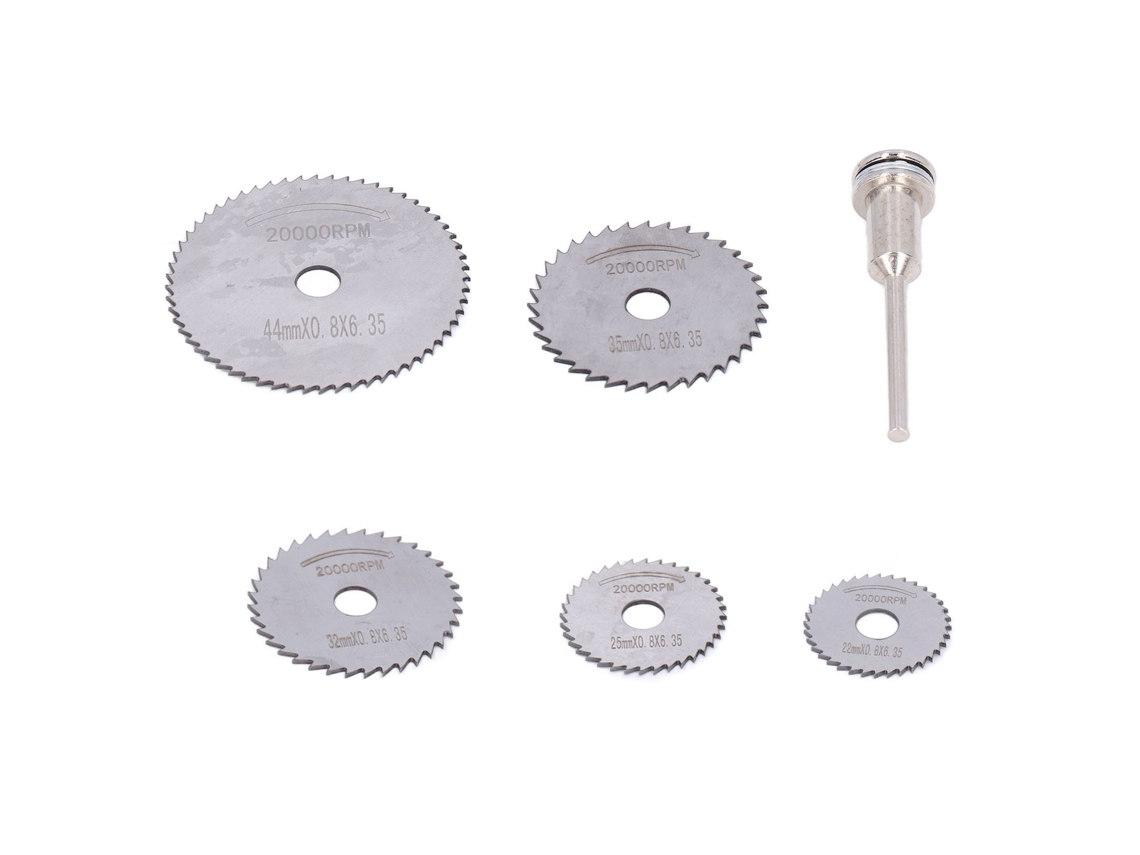 Laxiscreed Placas De Aço Rápido Para Serra Circular Em Inox E Alumínio, 1/8’’ De Alta Precisão