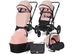 Carrinho de Bebé 3 in 1 LORELLI Boston Cameo Rose (Rosa)