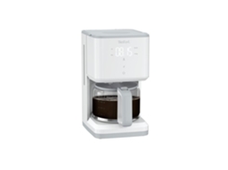 Cafeteira Filtro Programável Tefal Sense Branca 15 Xícaras, 1,25l Cm693110