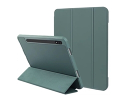 Capa Para Tablet Lurelia, Para Samsung Galaxy Tab S9plus X810 Com Dissipação De Calor Em Favo De Mel De, Verde, Fixação Magnética
