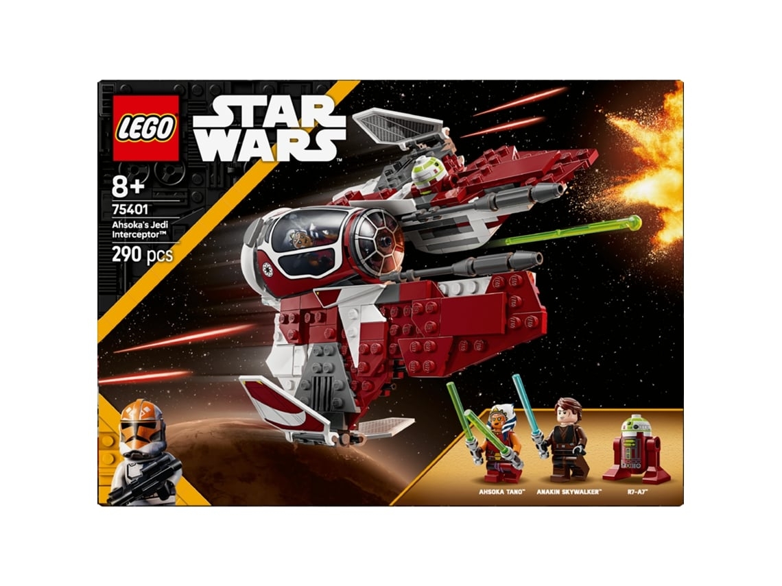 LEGO Star Wars: Intercetor Jedi da Ahsoka - 75401 (Outlet Caixa Aberta )