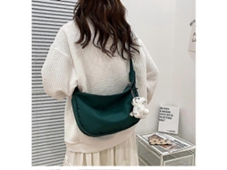 Bolsa de Nylon AQUAFORGE, Grande, Moda 2022, Mensageiro, Mão, Transversal