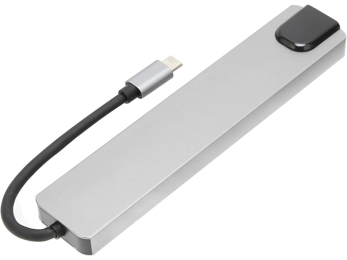 Hub Usb c de 8 Polegadas com Carregamento Pd 4k, 87 W e 480 Mbps. Estação de Acoplamento. SFUSHOS