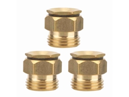 Conjunto de 3 Bicos de Irrigação Atomizador G1/2" S/MARCA