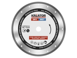 Disco de Diamante Rápido e Suave 230 Mm Prateadokreator