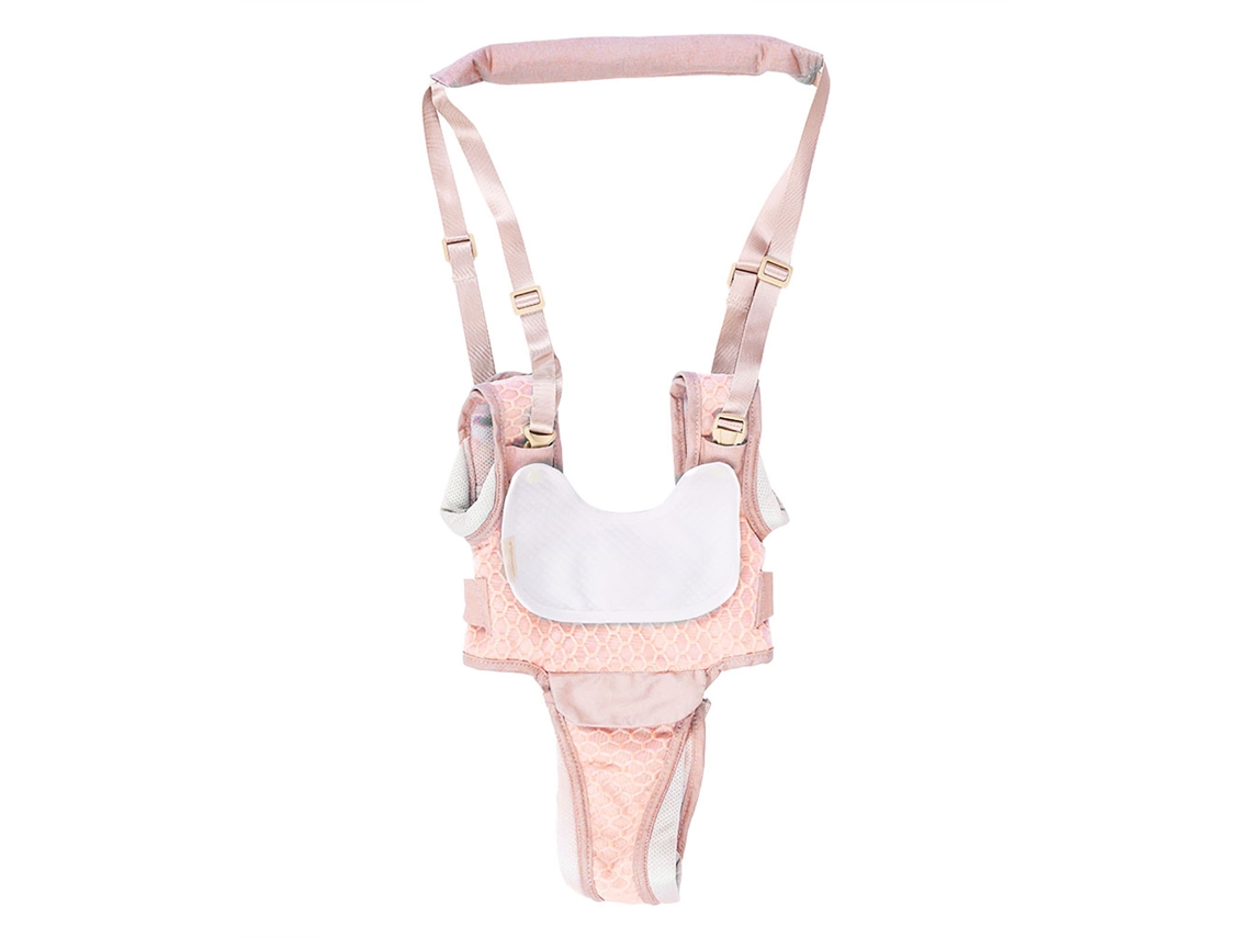 Mali arnês para Bebê Aprender a Andar Respirável Ajustável Confortável Rosa