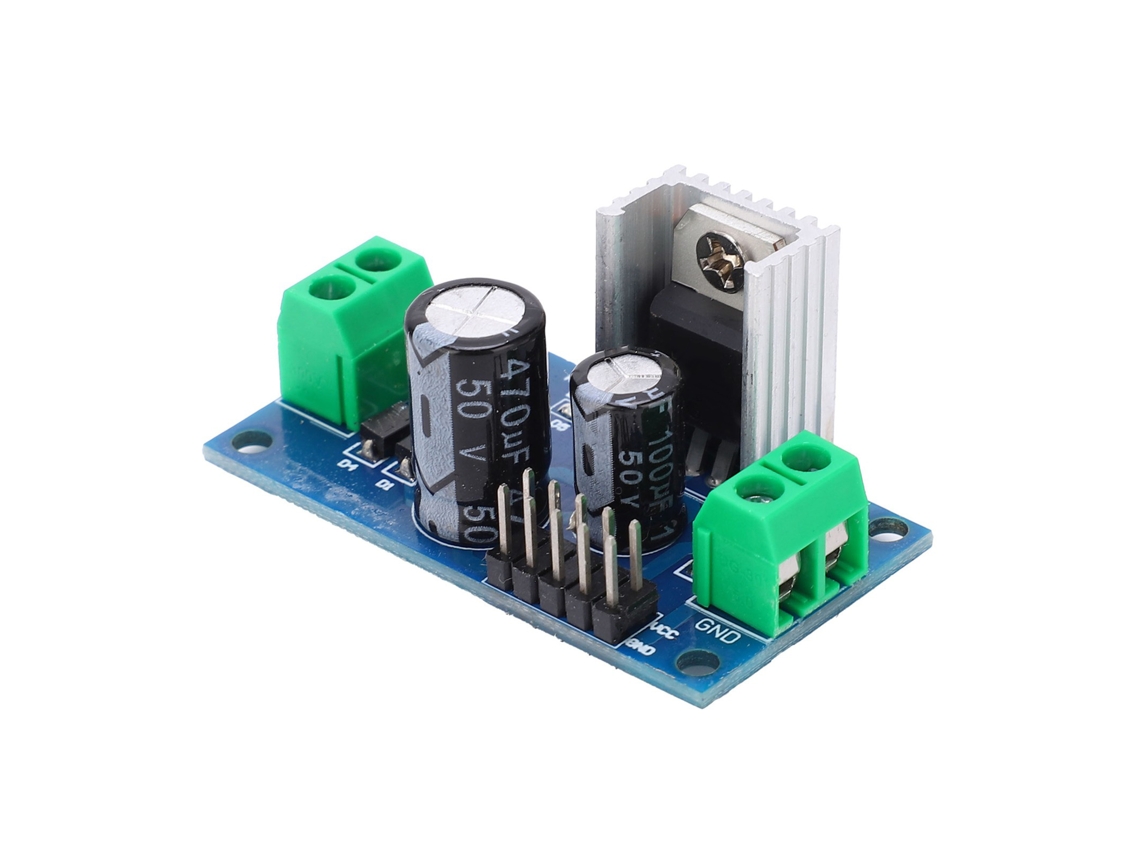 Laxiscreed Fonte De Alimentação 12v 1.2a Regulada Com Design De Pcb De Três Terminais