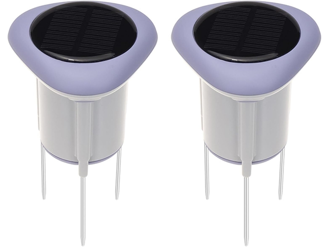 2 Sensores Solares De Solo Tuya Zigbee Para Jardinagem, Medidor Temperatura E Umidade, Controle Por Aplicativo