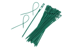 100 abraçadeiras de nylon pretas, 300 mm x 3,6 mm AQUAFORGE