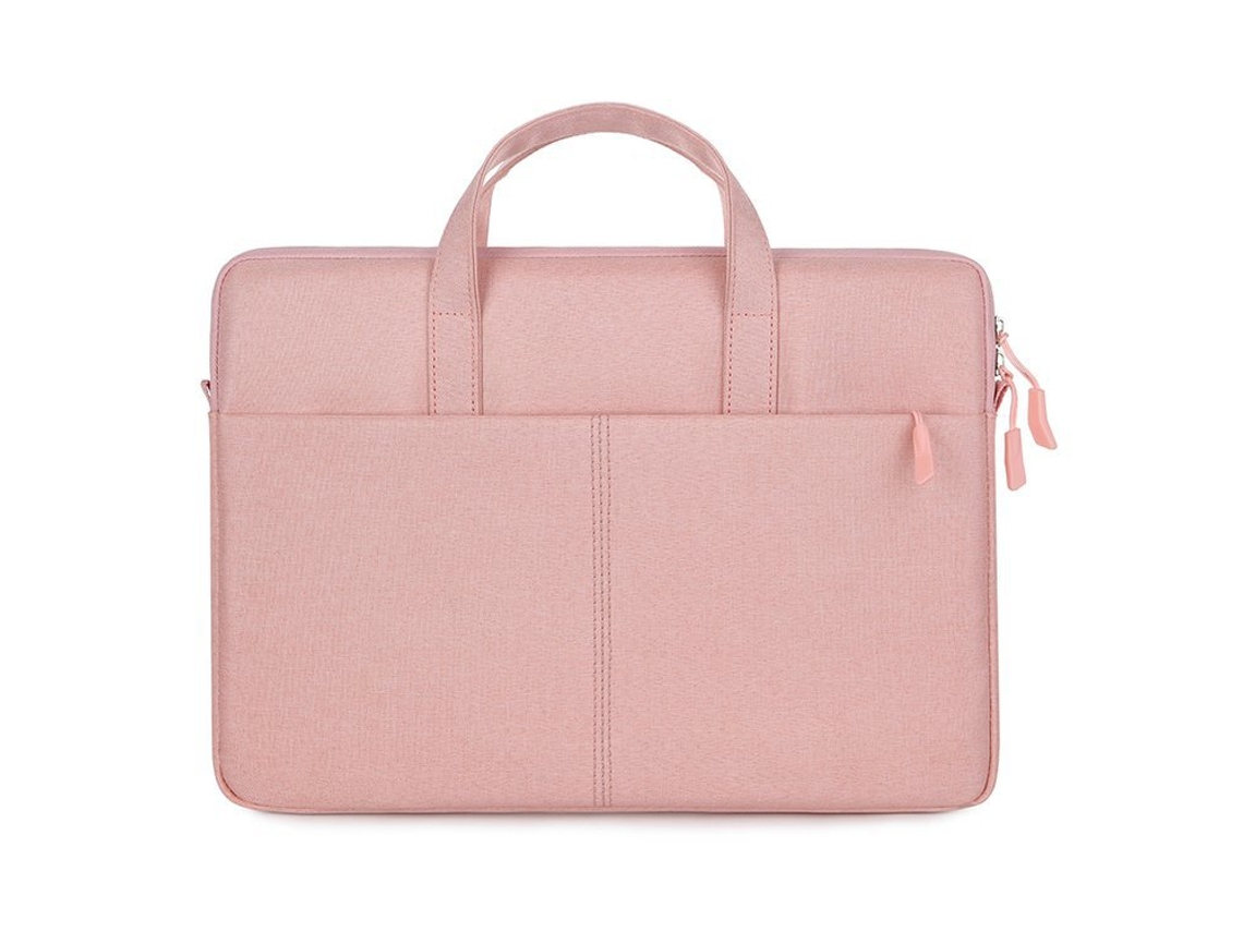 Bolsas Para Laptop De 14 Polegadas, Bolsas Portáteis À Prova Dágua Para Computador, Rosa Brilvibera