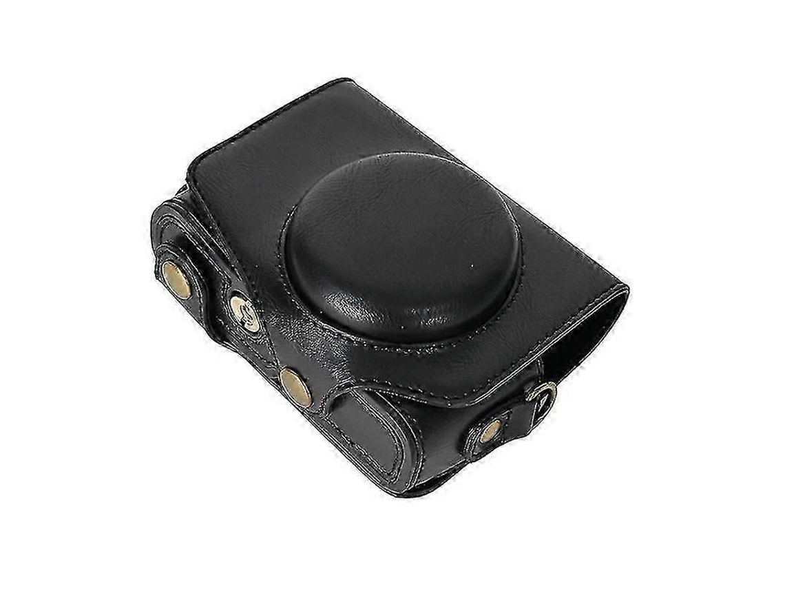 Estojo Para Máquina Fotográfica Compatível Com Canon Sx740 Hs/sx730/sx720, Capa Protetora Digital, Preto