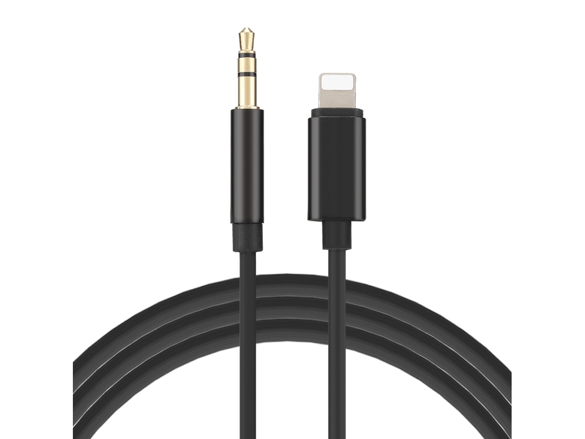 Cable de Audio Auxiliar de 3,5 Mm para Coche, Auriculares Y Teléfono Móvil Con Convertidor de Audio Digital.