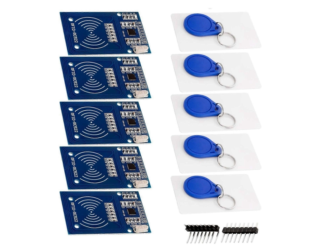 Lurelia Módulo Rfid Rc522 13,56 Mhz, Kit Para Arduino E Controlo De Acesso