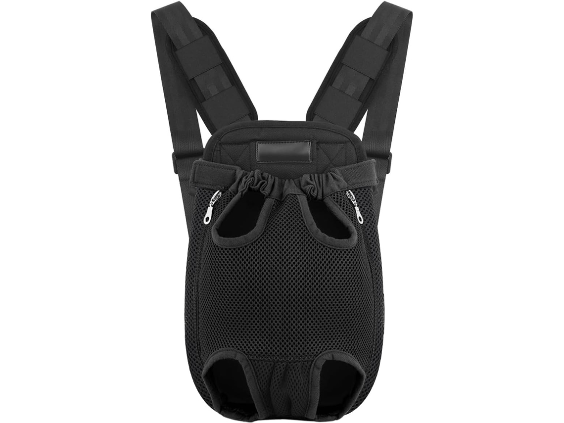 Mochila de Transporte para Cães e Gatos, Ajustável, Frontal AQUAFORGE