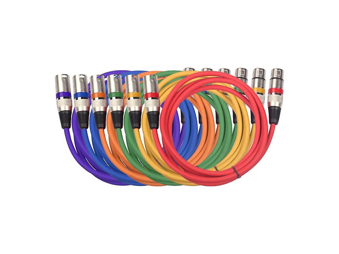 Liga De Zinco, Cobre, Cabo De Microfone De Pvc Para Microfone Allinless