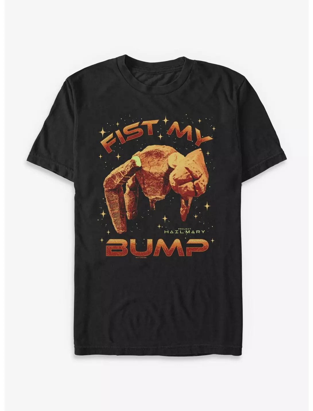 Camiseta Project Hail Mary Bump Fister Unissex Adulto Tamanho: XL ROCKINSTONE