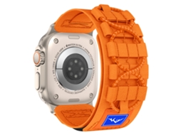 Bracelete para Apple Watch 42/44/45/49mm Laranja XIAOMOYU