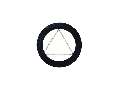 Teto Para Tubo Vitrificado Preto 200 Exojo