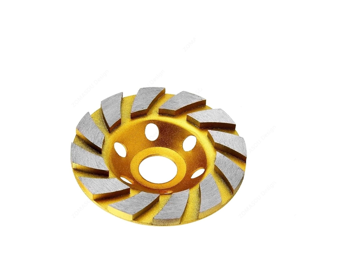 Discos De Desbaste Diamantados 4 Polegadas Pacote Com 10 Unidades, Copo Turbo Para Esmerilhadeira Angular, Perfeitos