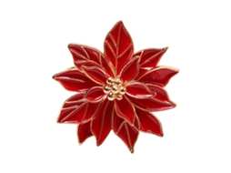 Anéis de Guardanapo com Flores de Natal LAXISCREED