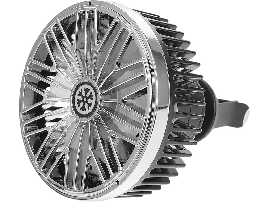 Ventilador Portátil Usb Para Carro, Compacto Com Clipe Em Abs,