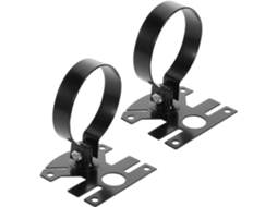 Suporte Ajustável Para Medidor De Carro De 52 Mm Em Ferro Preto, Minimalista.
