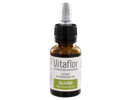 Extrato de broto de azeitona orgânico 15 ml VITAFLOR