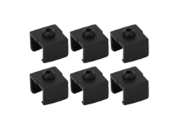 6pcs Mangas De Silicone Para Hotend Resistentes A 280℃ Capa De Silicone Para Extruder Ender 3 V3 Se Impressora 3d