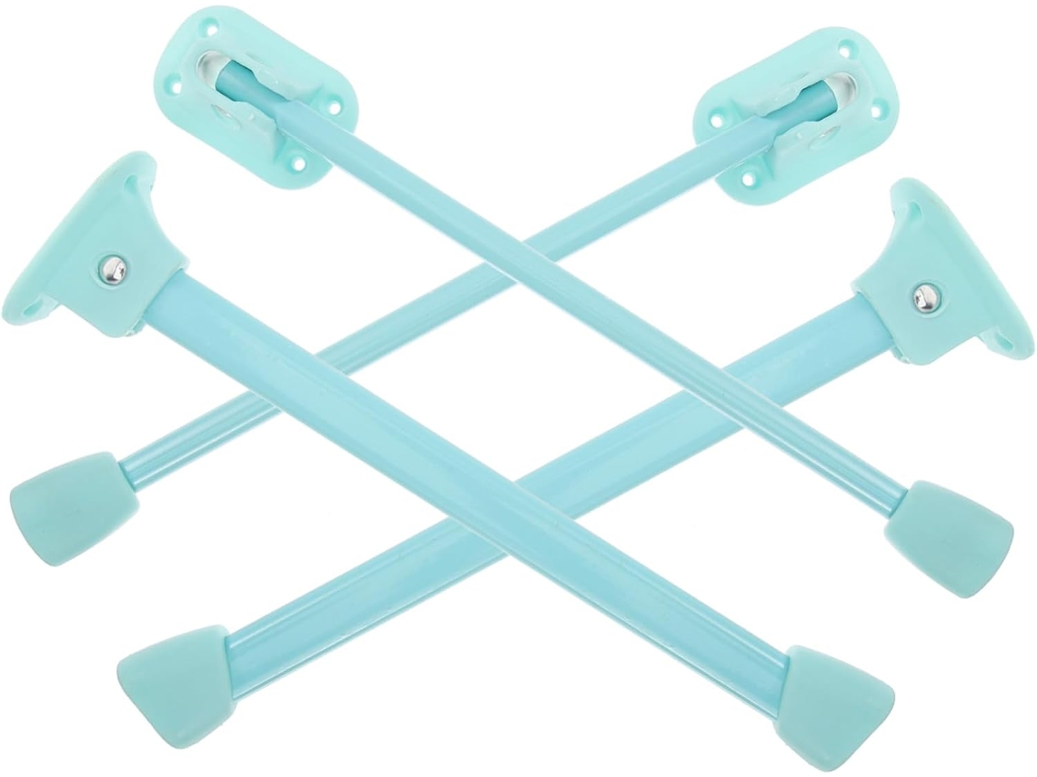 Popetpop Conjunto De 4 Pés Mesa Dobráveis E Ajustáveis Para Móveis, Ideais Para Mesas, Camping, Portáteis E Resistentes
