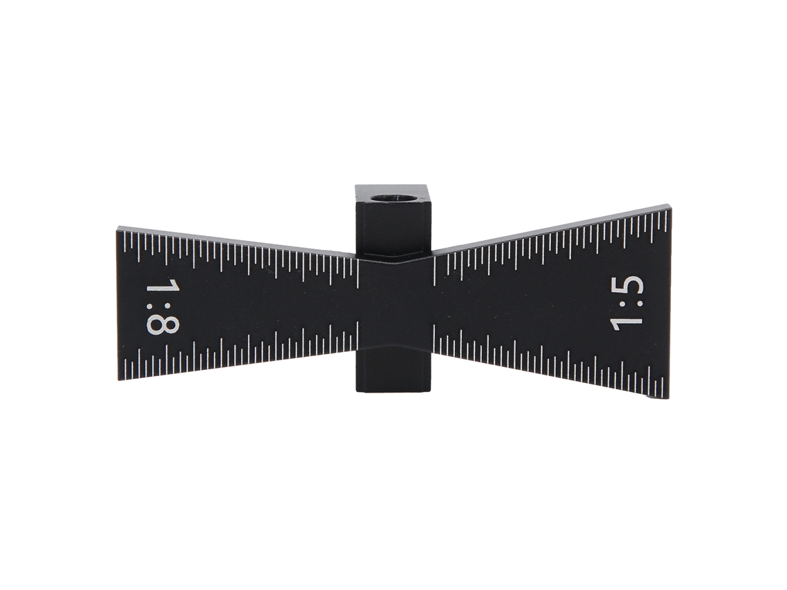 Ferramenta de Marcação Dovetail em Liga de Alumínio Scriber Gauge para Carpintaria Diy 1:5/1:8 | S/MARCA
