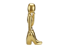 Bomba Mini De Resina Estilo Right Think B Tamanho 6613cm Dourado