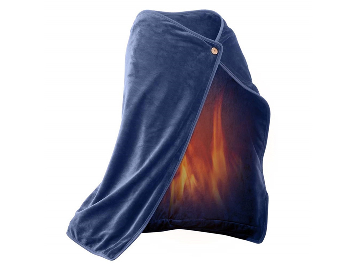 Manta Elétrica Usb Desmontável Lavável Para Cintura E Joelhos Coberta Quente Casa Escritório Inverno