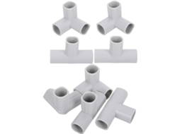 Conjunto De 8-conectores Plásticos Para Portão Segurança Cercado Infantil Expansível Ambientes Fechados