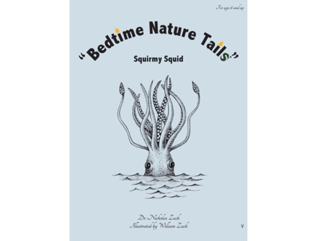 Livro 'Bedtime Nature Tails': Squirmy Squid Dr. Nicholas Zach (Inglês)