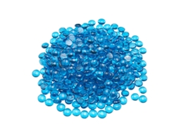Pedras De Vidro Para Lareira 4,5 Kg Para Fogão Azul Caribe Vevor