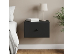 Vidaxl Gabinete De Canto Montado Na Parede Preto 34,5 X 33 X 20 Cm