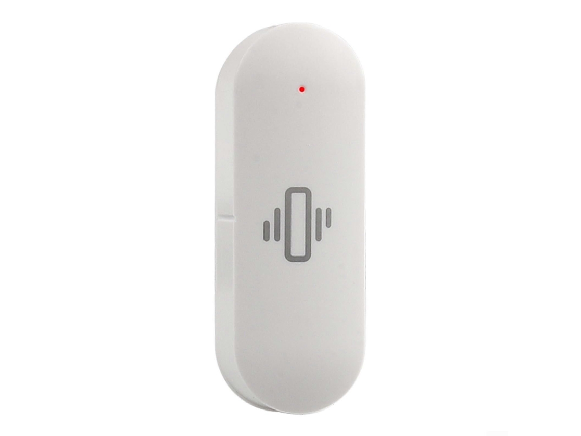 Sensor De Vibração Inteligente, 2 Unidades, Detector De Movimento E Choque Sem Fio Com Alertas De Segurança Em Tempo Real.