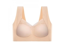 2026-sutién Corretor De Postura Pzo Sem Costuras Push Up Para Mulher Tamanhos L-3xl Cores Rosa Preto Azul Claro Azul Real Pele 3xl Cor Da Pele