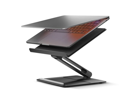 Suporte duplo para laptop Native Union Black Aluminum