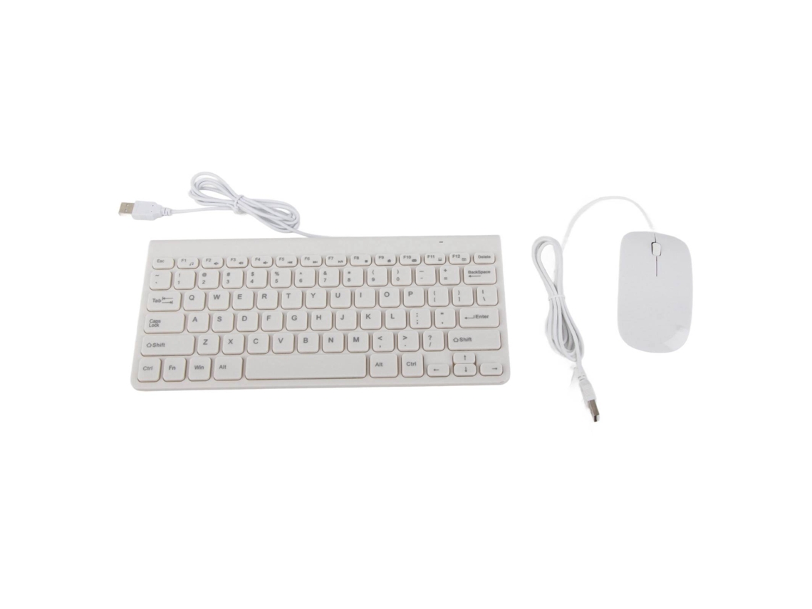 Conjunto De Teclado E Mouse Com Fio Usb