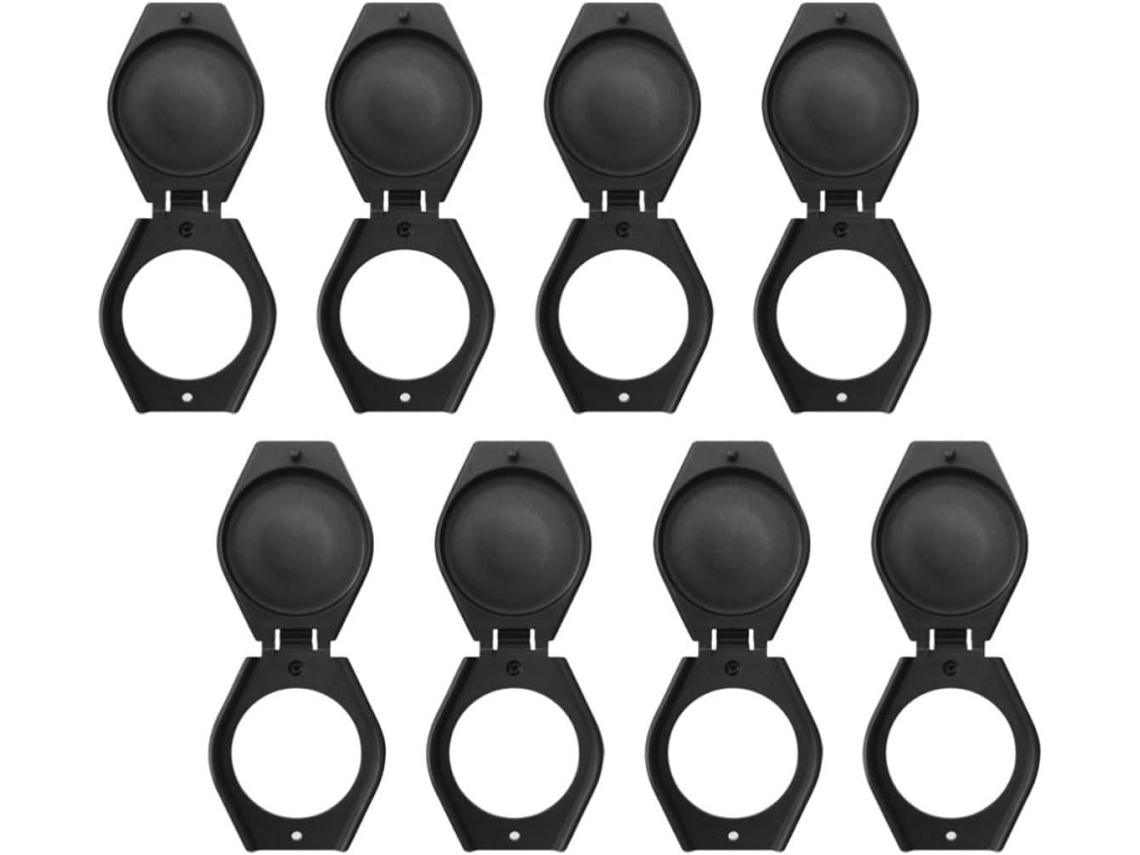 Kit Com 8 Peças De Protetores De Webcam Usb Em Abs Para Laptop.
