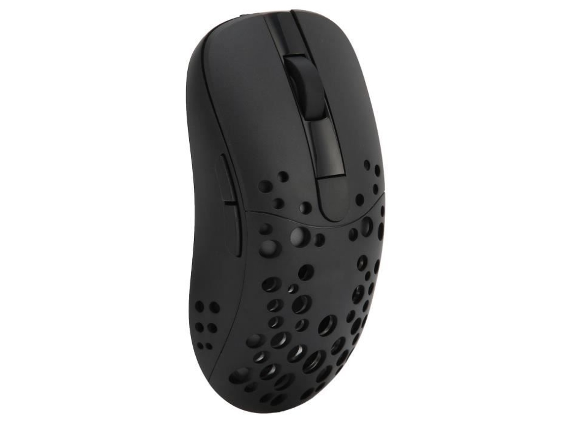 HURRISE Pc Gaming Mouse Hxsj 2.4G Gaming Mouse Dual Mode Seis Níveis Ajustáveis Controle Preciso 10000Dpi Rgb Mouses Para