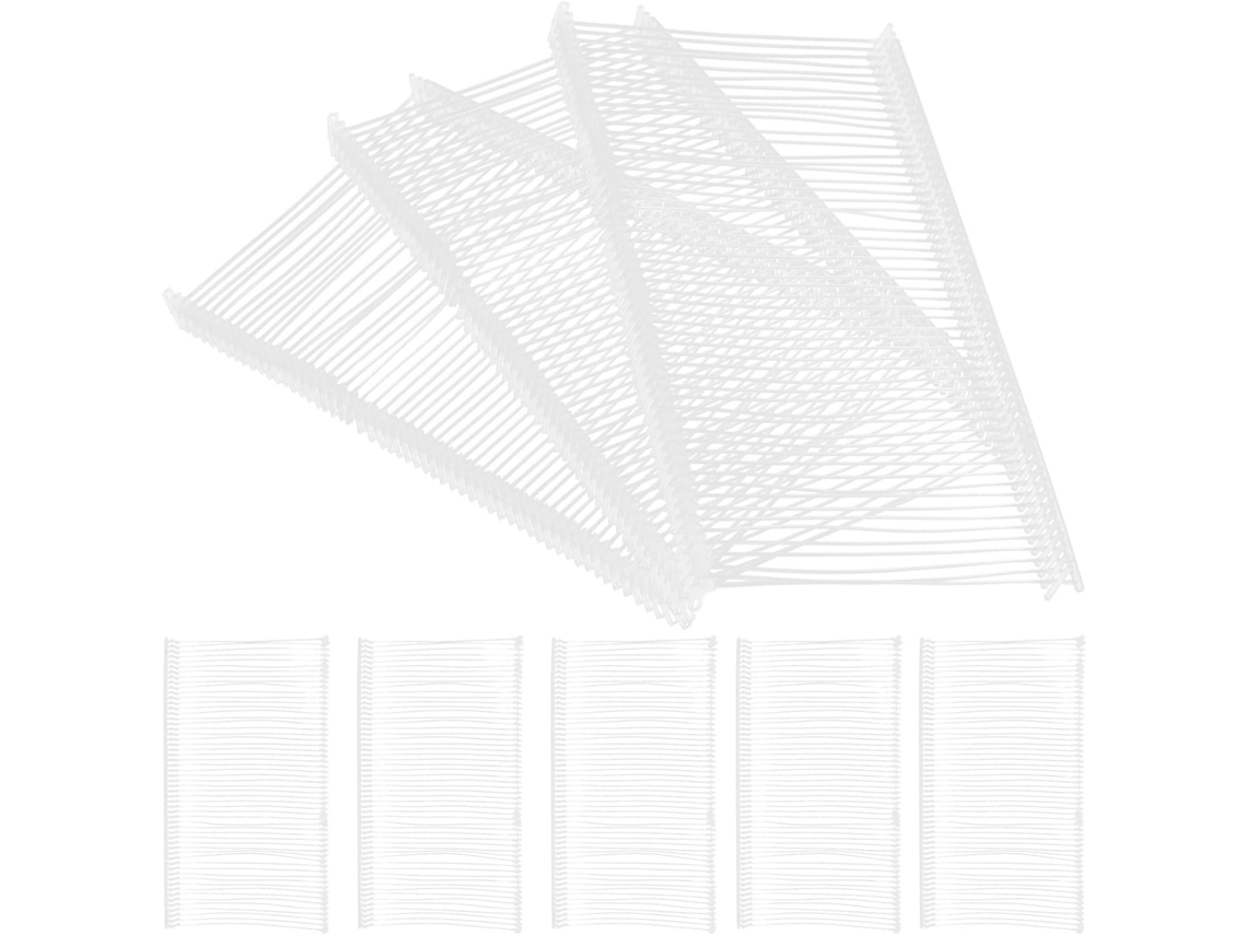 5000 peças de plástico PP resistentes e lisas, semelhantes a pinheiros, para fixação de etiquetas em roupas. Ideais para vestuário e etiquetas de vestuário.