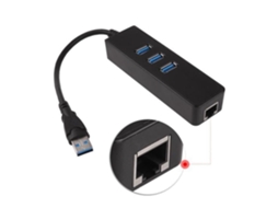 Adaptador Ethernet Usb 3.0 a 1000Mbps Gigabit Rj45 3 Portas Usb3.0 Hub de Rede com Fio Iscdav:Falso Preço:38 11 Preços:0 0 St