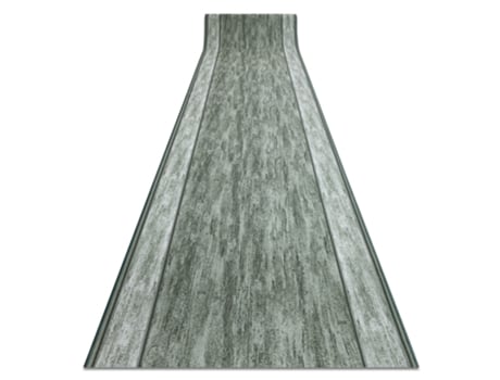 Pasadeiras Antiderrapante DYWANY LUSZCZOW (67 x 630 cm - Poliamida - Verde)