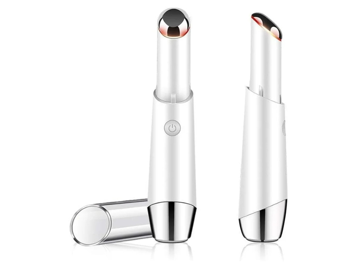 Stick De Massagem Ocular Yizhood D018 Alivia Olheiras Antienvelhecimento Reduz Linhas Finas E Inchaço Branco